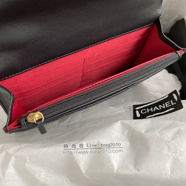 Chanel女包 香奈兒專櫃最新款鏈條斜挎包 Chanel高版本19新款小羊皮Woc AP0957  djc4250